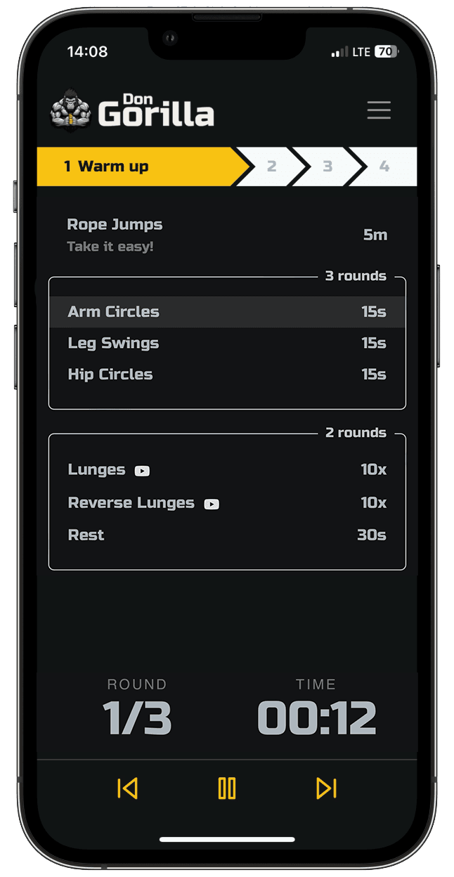 DonGorilla Mobile App